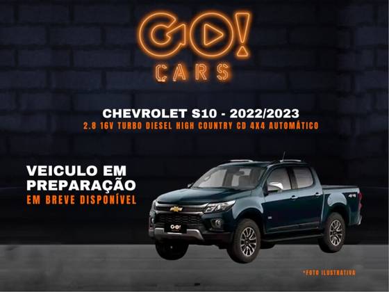 CHEVROLET S10 2.8 16V TURBO DIESEL HIGH COUNTRY CD 4X4 AUTOMÁTICO